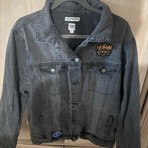 Def Leppard Black Denim Jacket